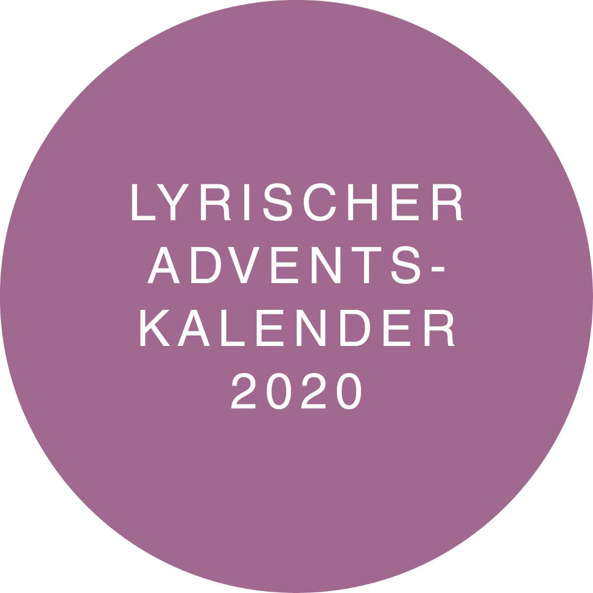 LYRISCHER ADVENTSKALENDER 2020