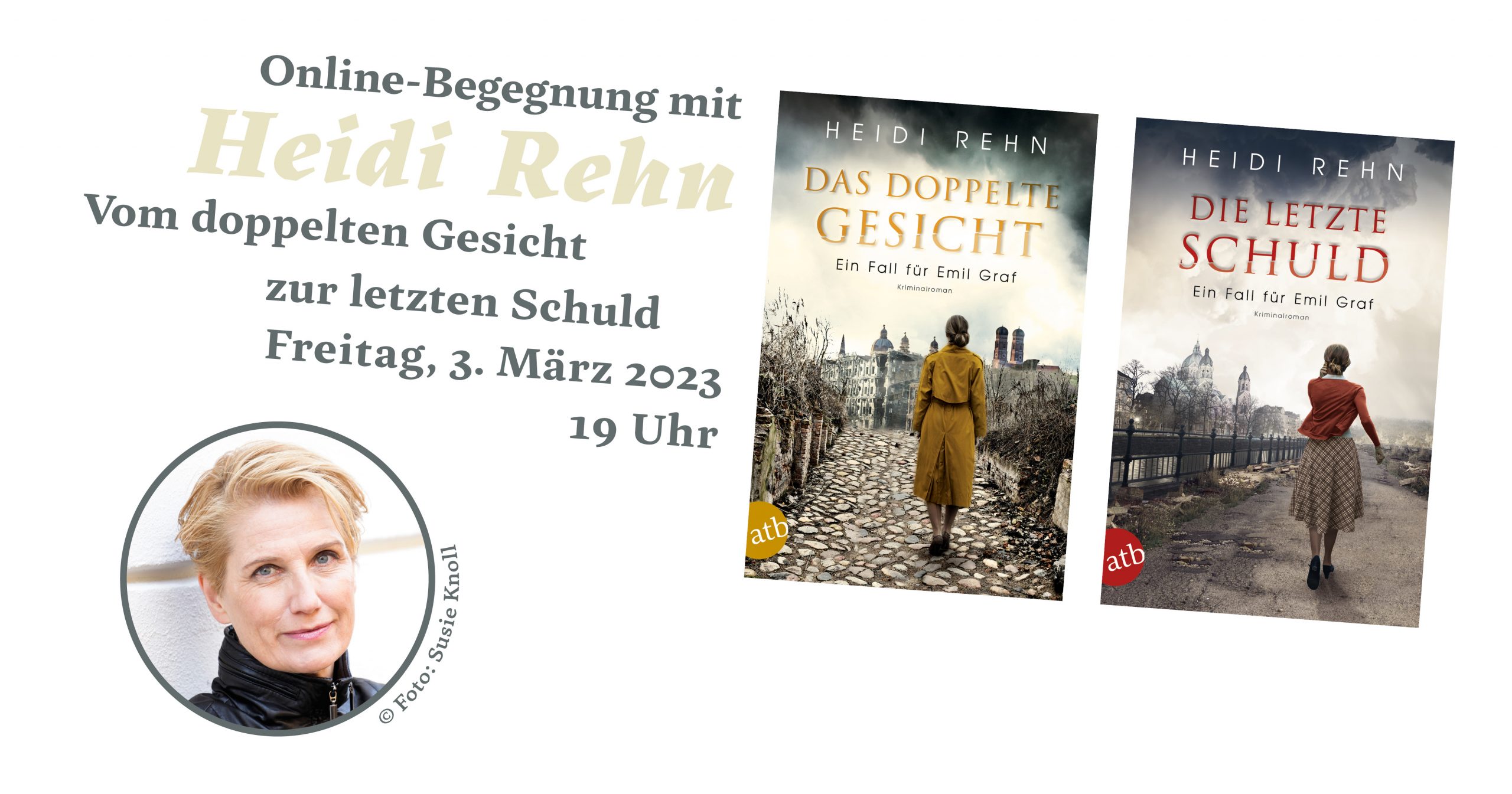 Vom doppelten Gesicht zur letzten Schuld | Online-Begegnung mit Heidi Rehn (03.03.2023)