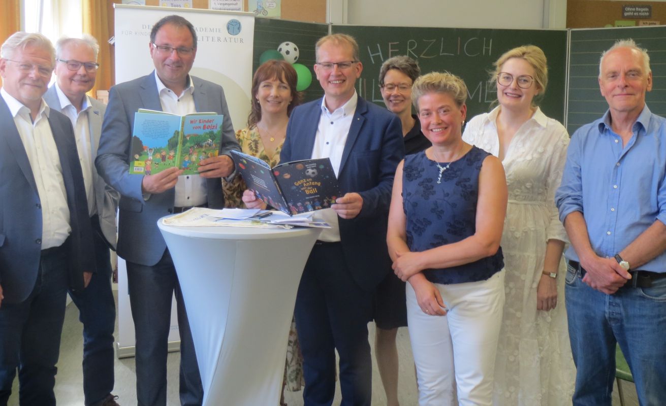 Abpfiff "Lese-Kick" 2026 in der Theodor-Heublein-Schule in Kulmbach/Oberfranken (Foto: Akademie KJL)
