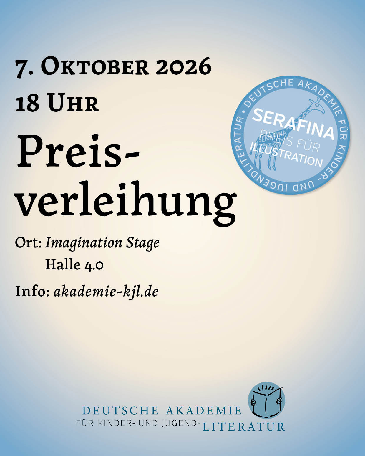 Einladung Serafina-Preisverleihung 2026